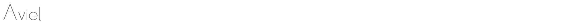 Aviel Aviel Regular.ttf font preview